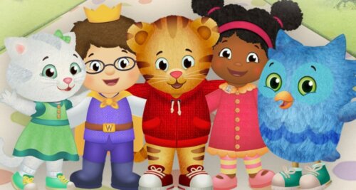 Protagonistas de Daniel Tigre y su mundo, una de las series educativas para niños de infantil.