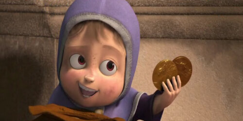 Niña protagonista del cortometraje El hombre orquesta.