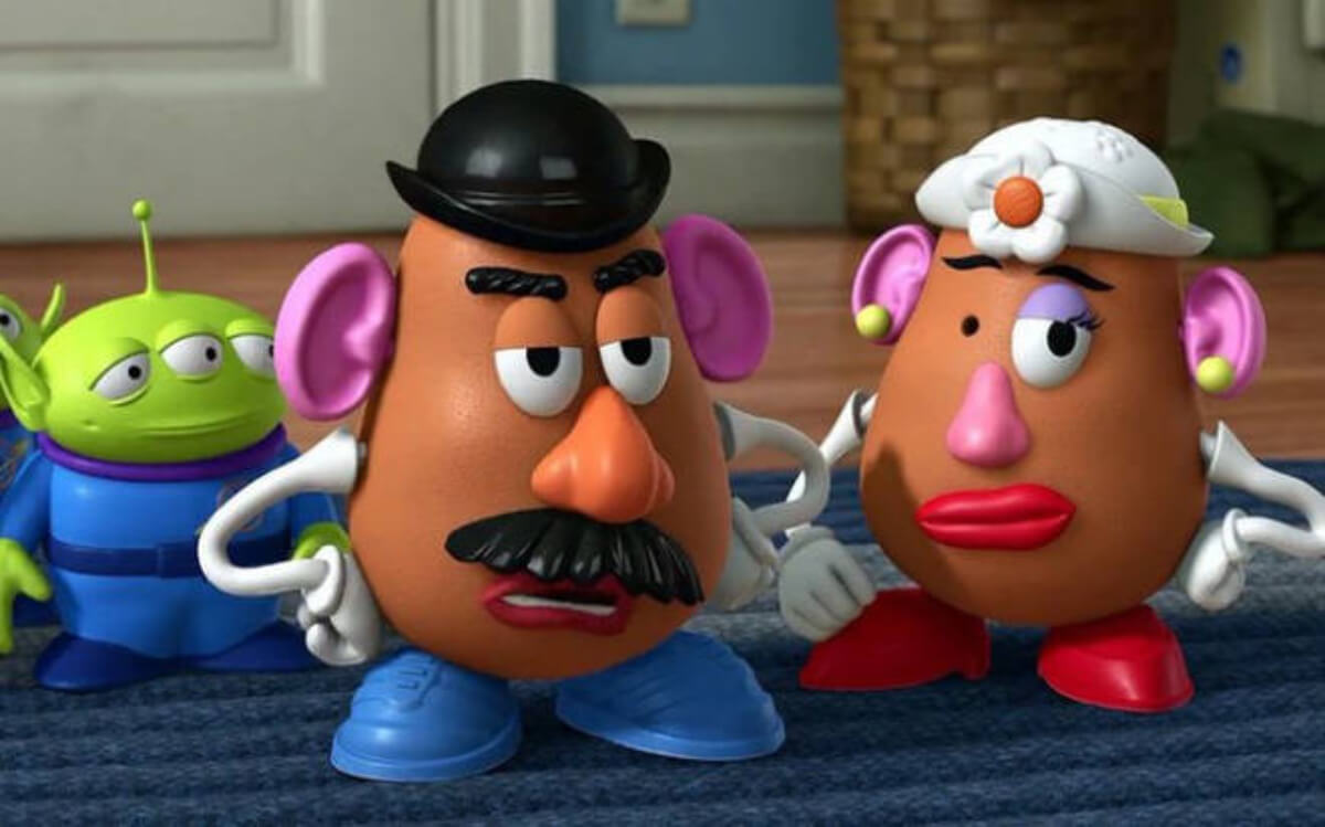 Mr. y Mrs. Potato en Toy Story.