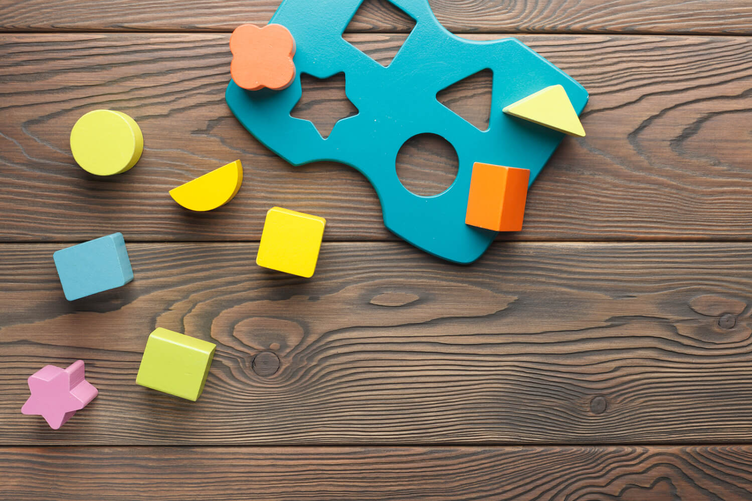 Juego de formas para aprender matemáticas tempranas.