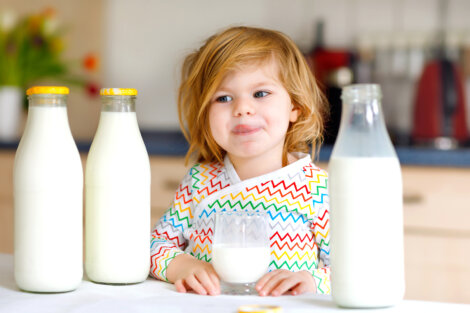 Alergia a la proteína de leche de vaca en niños