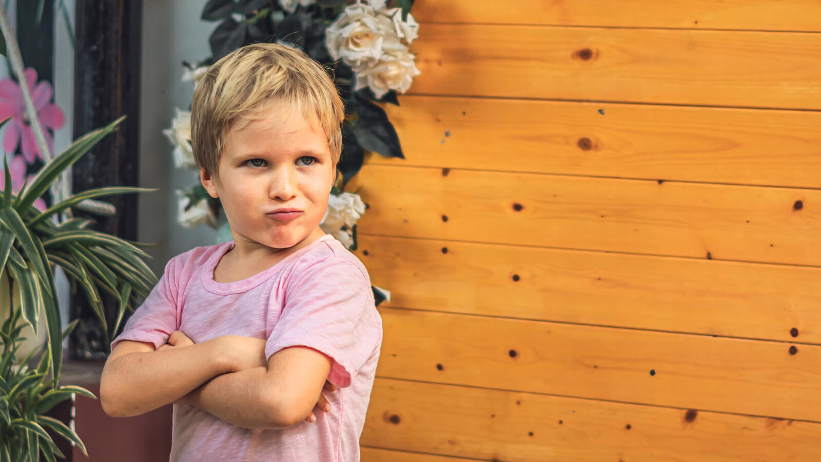 Niño con algunas características de la personalidad que se van a mantener cuando sea adulto.