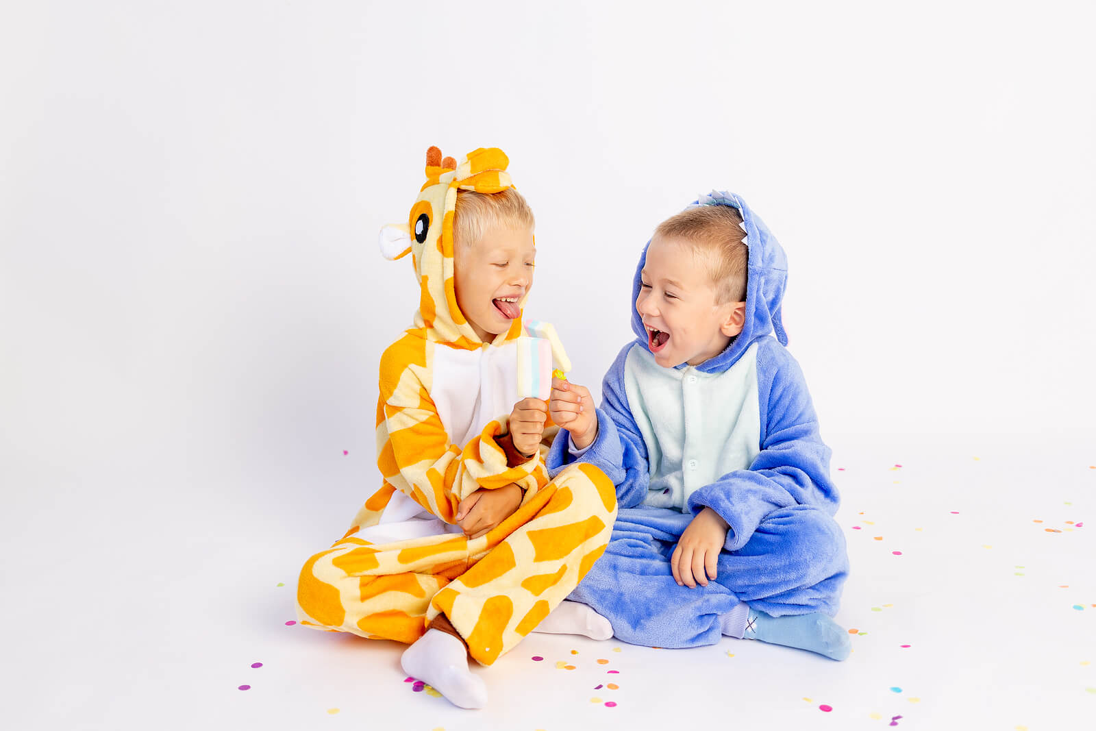 Les enfants apprennent beaucoup de choses lorsqu'ils se déguisent.