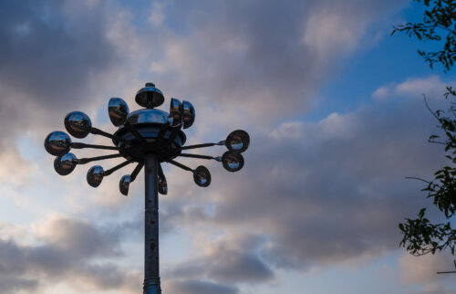 Anemómetro, un medidor de viento.