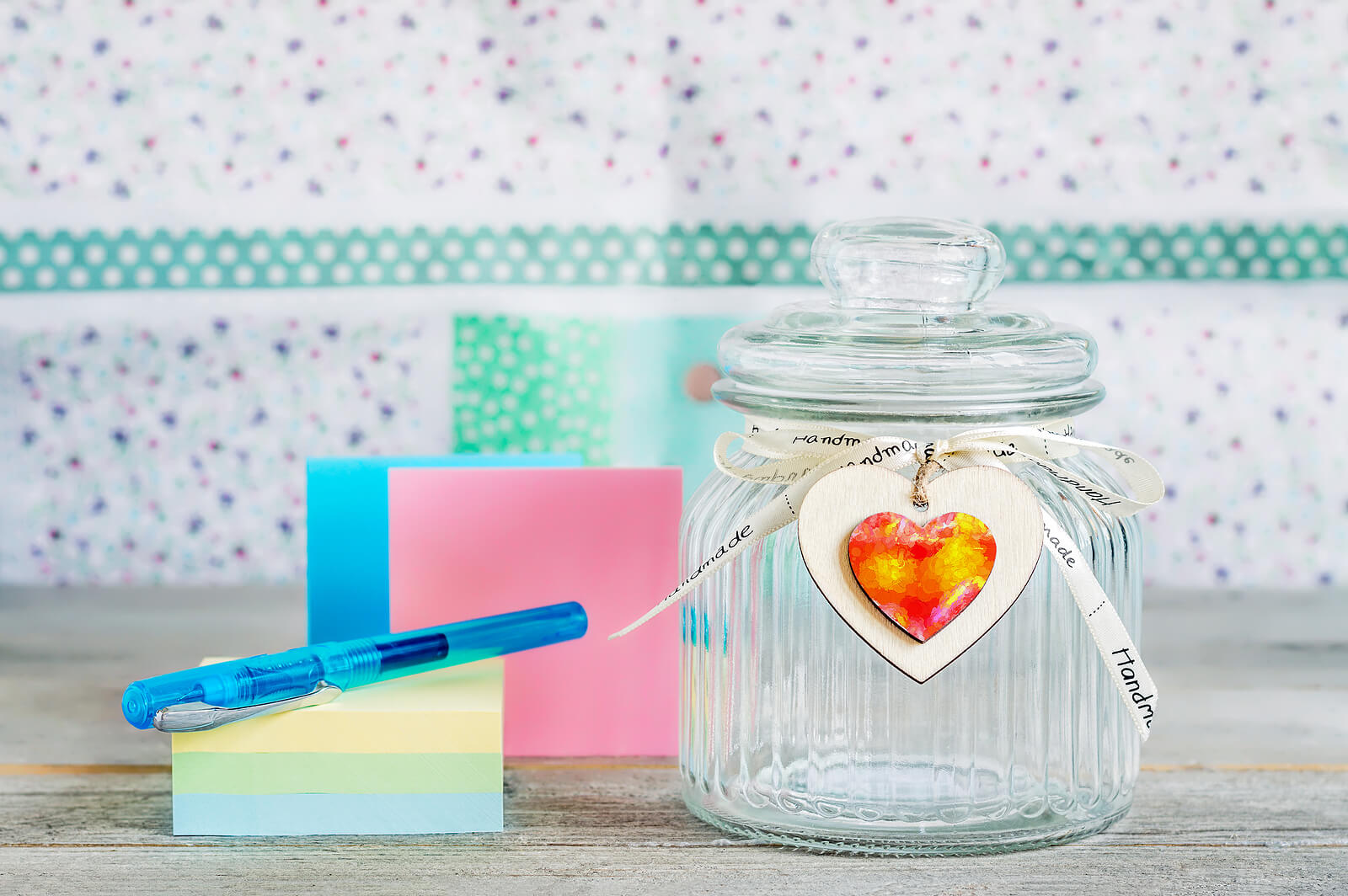 Frasco de la gratitud.