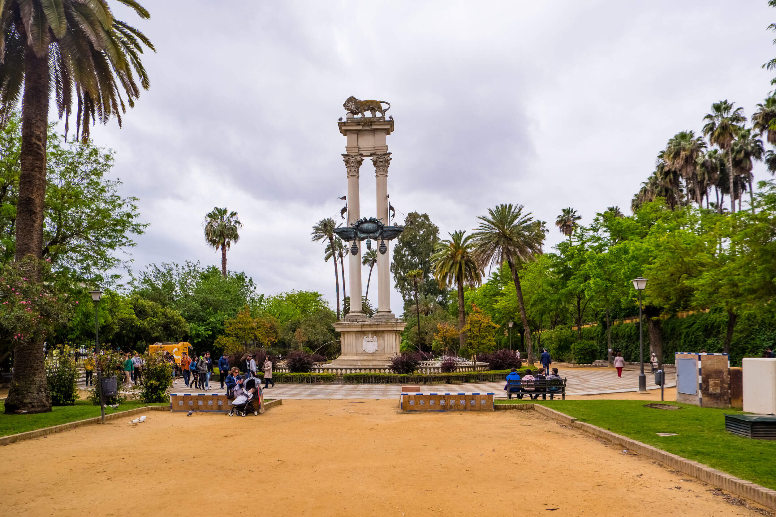 Parque de María Luisa, en Sevilla.