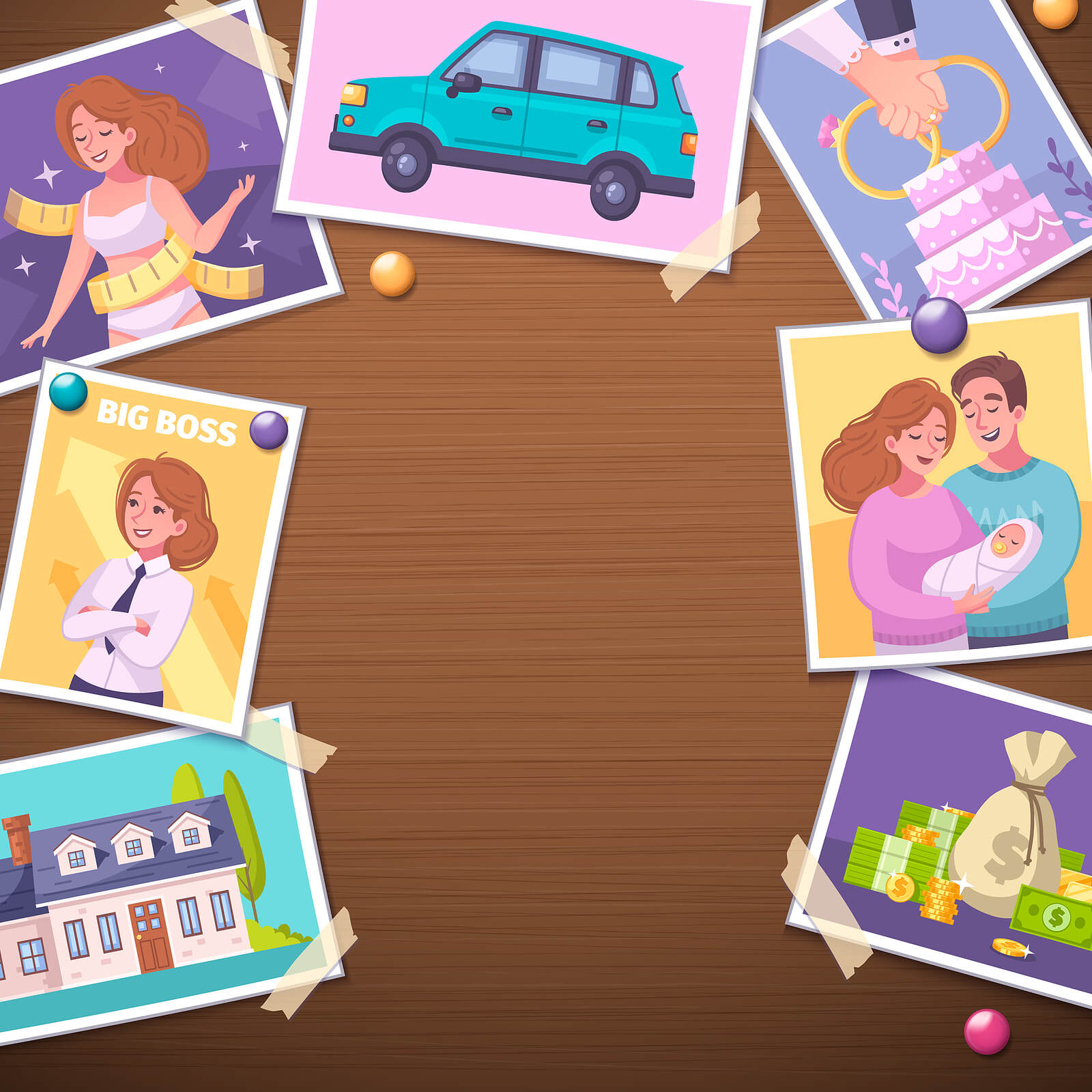 Tablero de visión: ¿qué es y cómo hacer uno con los niños?