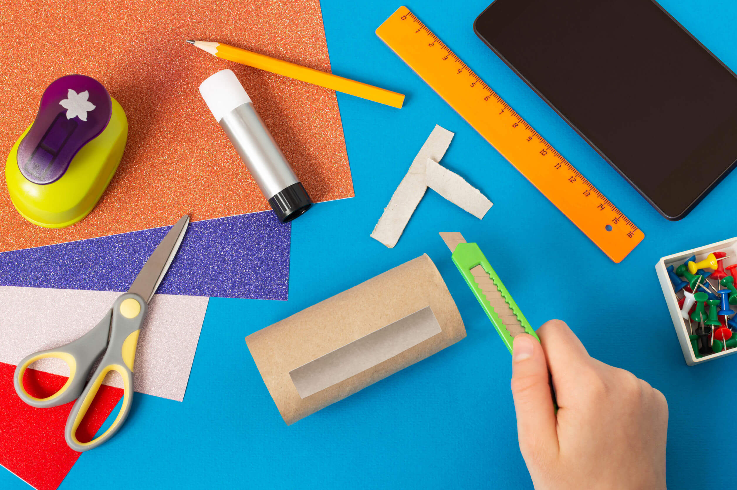 6 manualidades hechas con rollos de papel higiénico