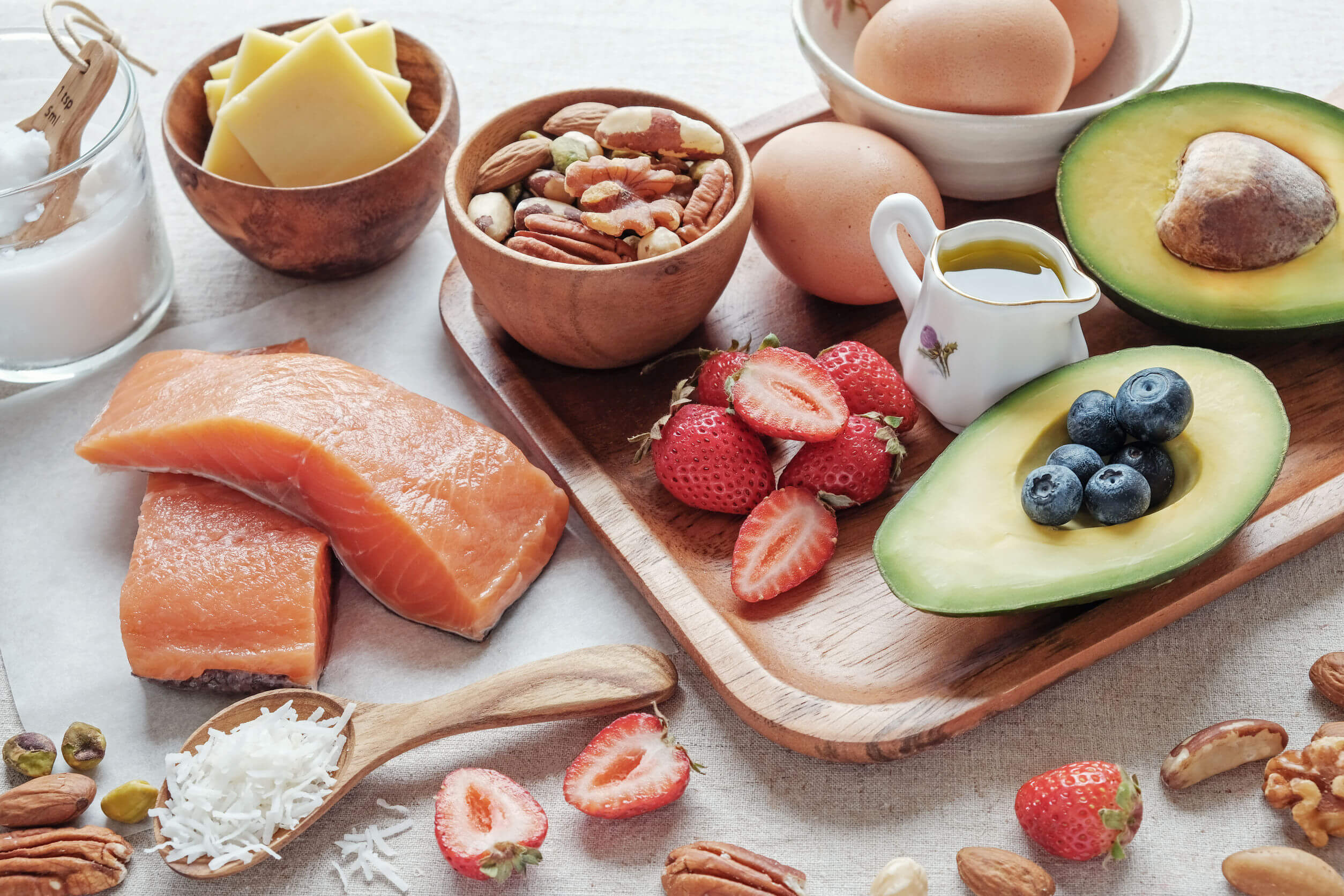 Alimentos ricos en Omega-3.