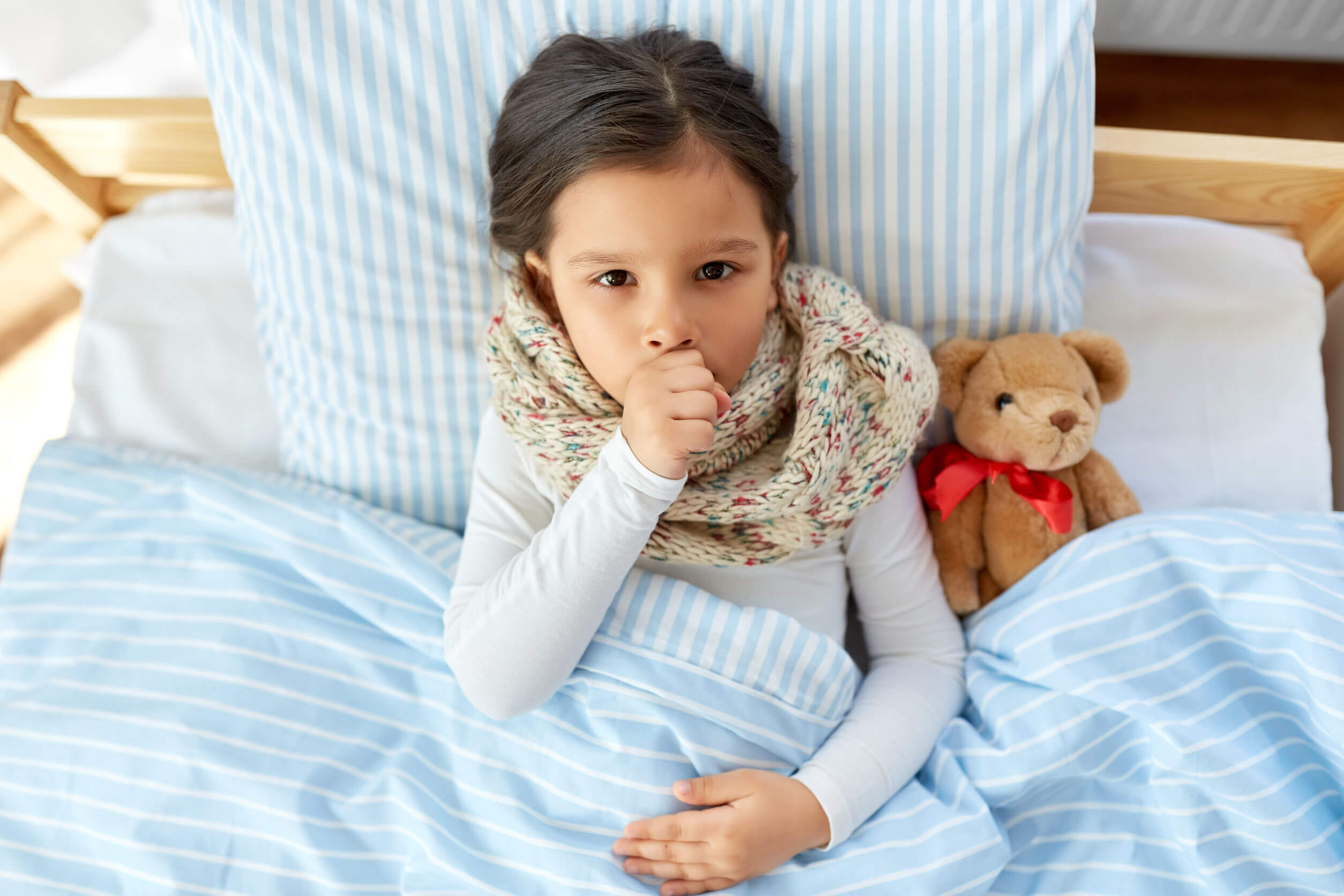 4 remedios naturales para la tos en los niños