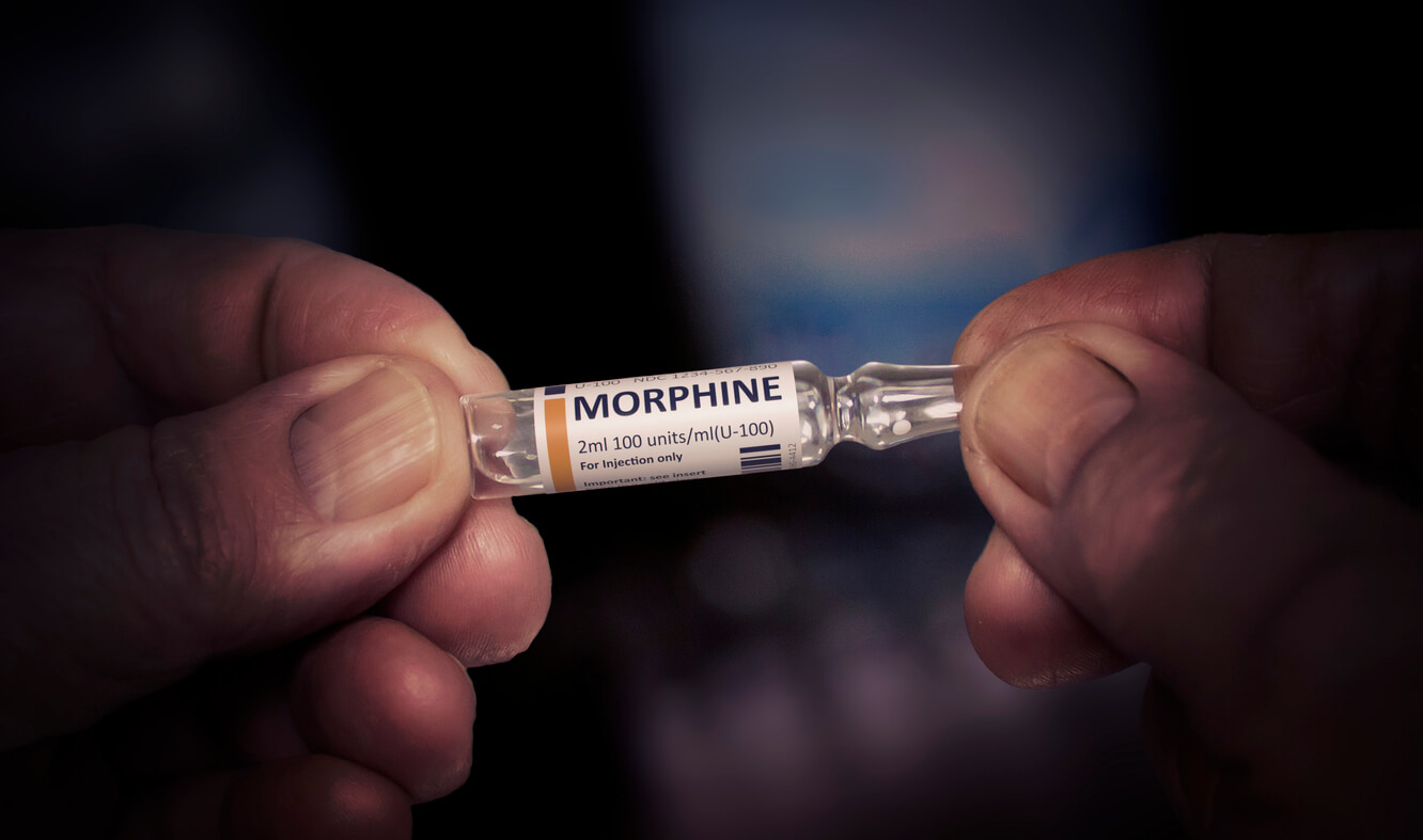 Morfina, uno de los opioides más conocidos.