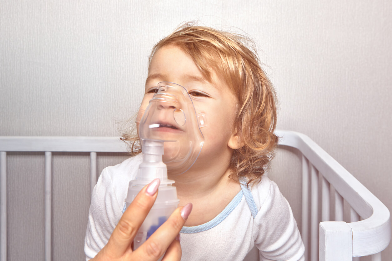 kinésithérapie respiratoire pour bébés.