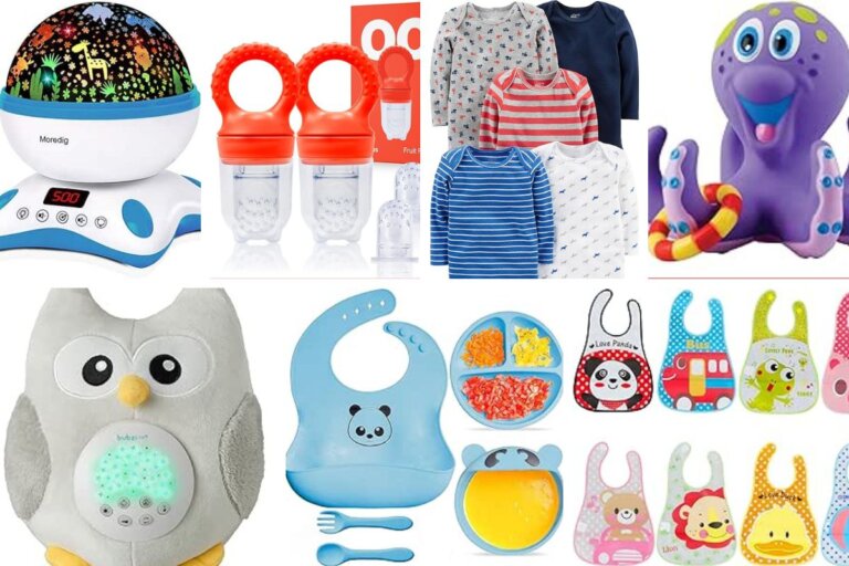 30 ideas de regalos para un baby shower