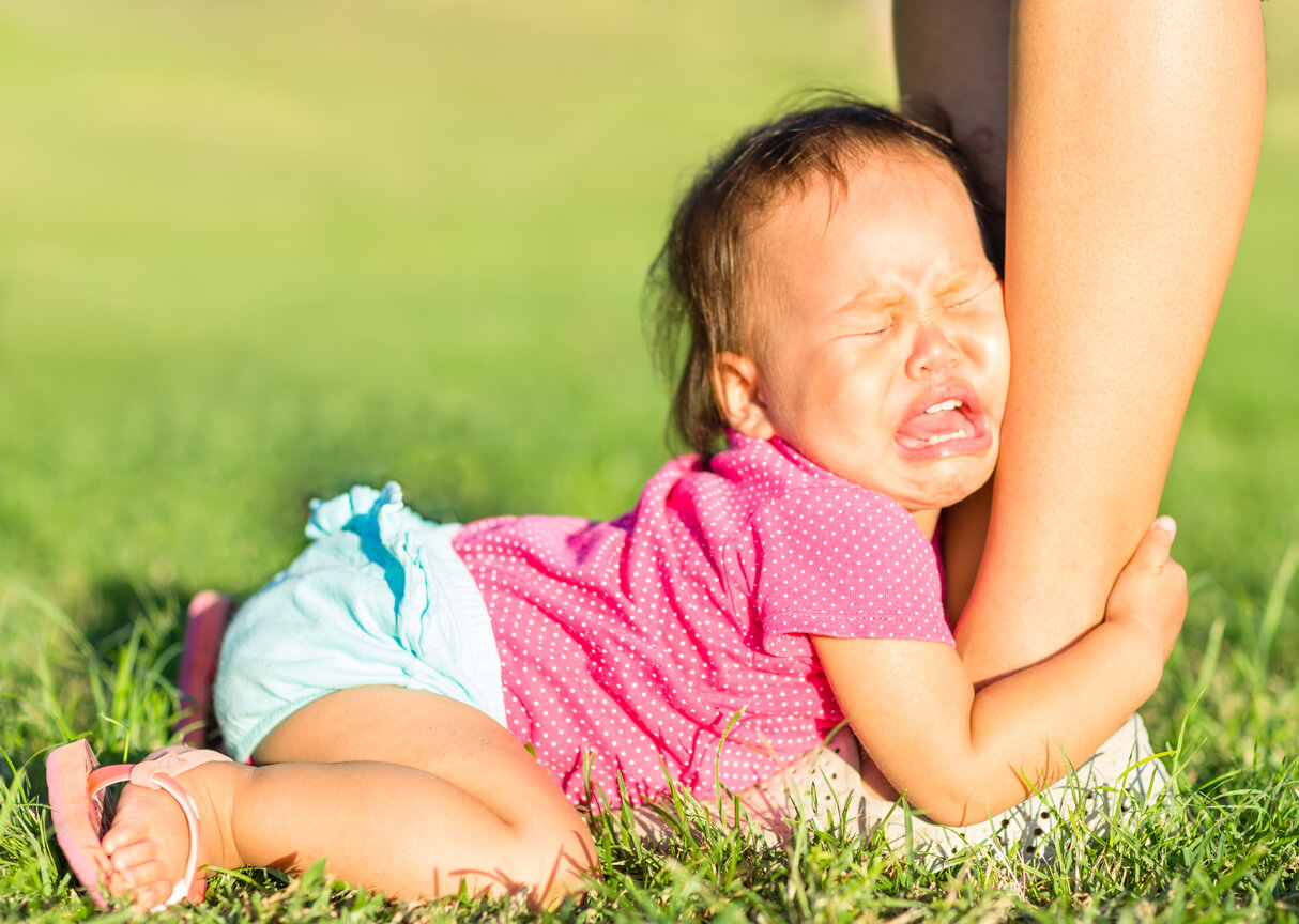 La crisis de los 8 meses del bebé