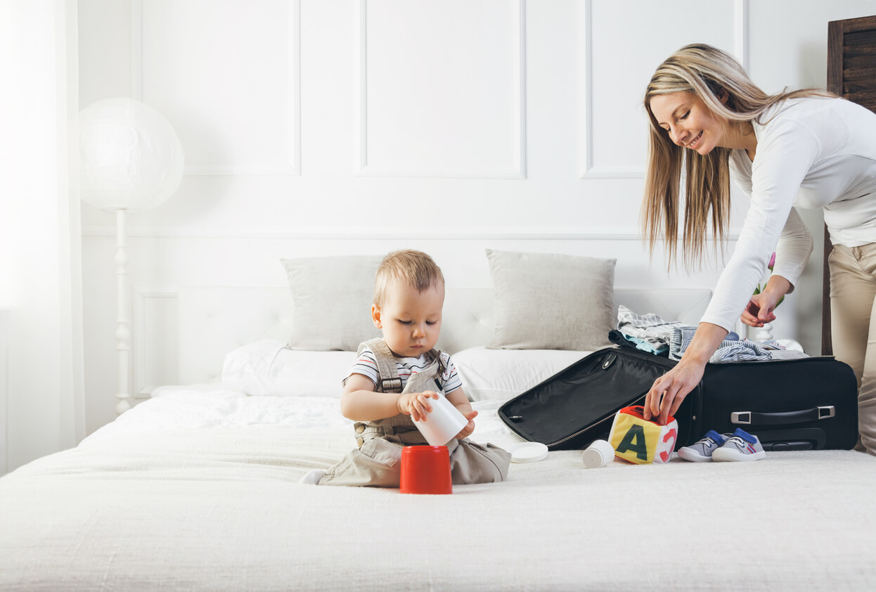 Les bagages de bébé en vacances : ce qu'il ne faut pas oublier