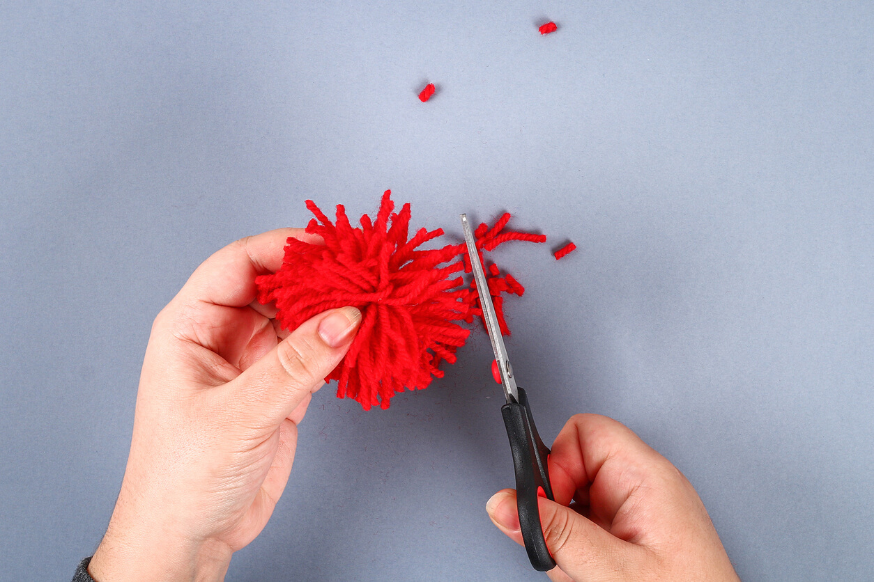 13 manualidades para hacer con pompones de lana