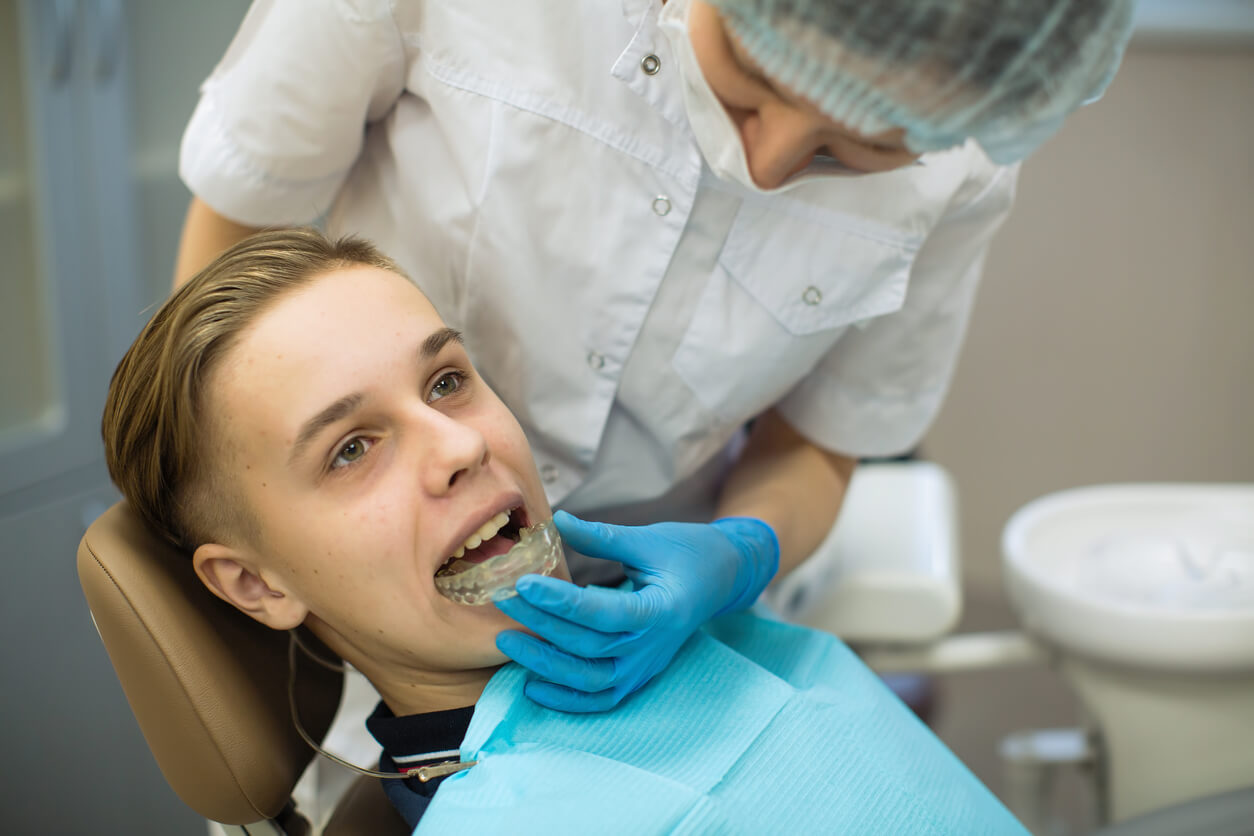 tratamento odontológico repouso placa dentista criança bruxismo atm