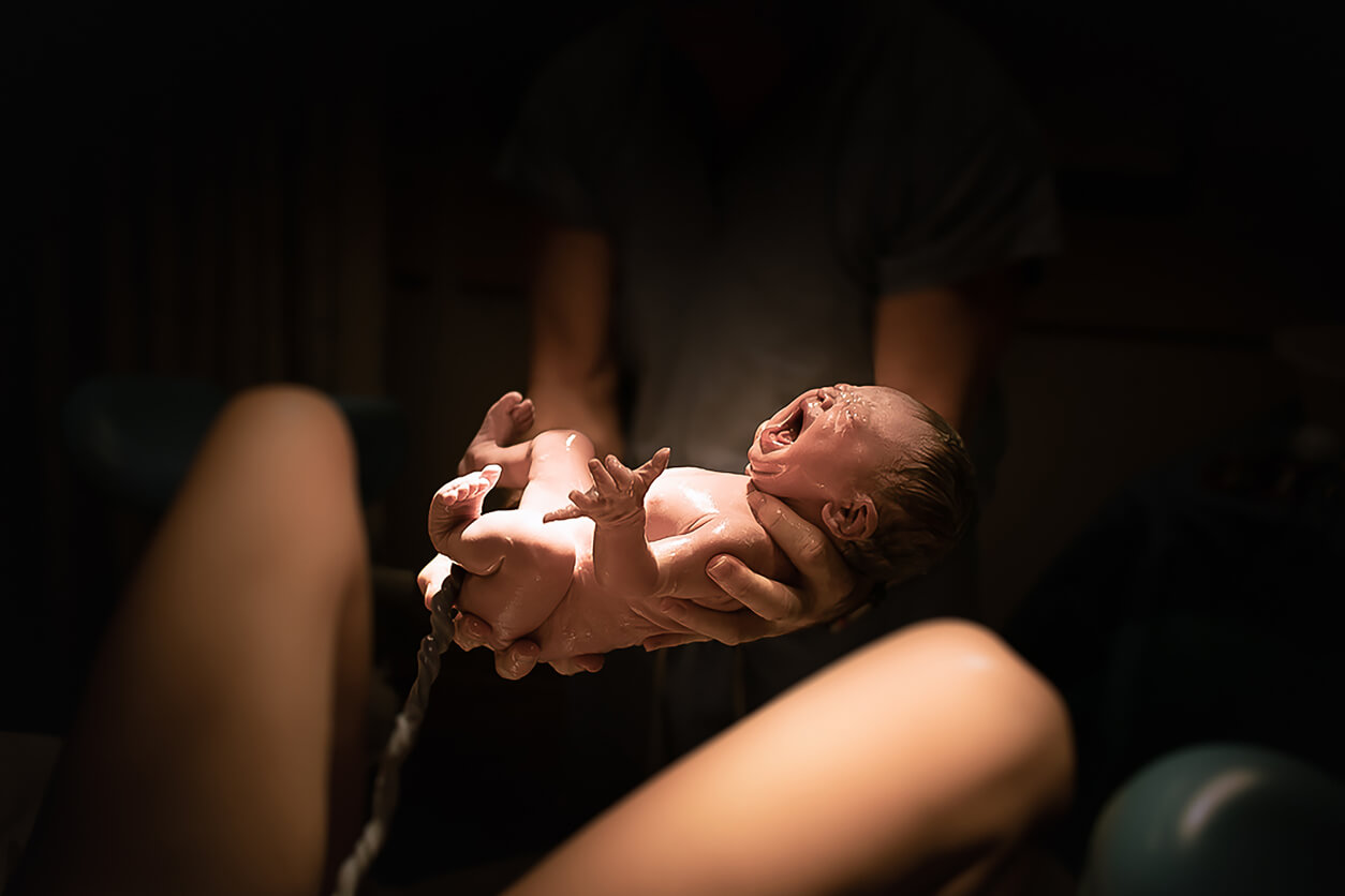 A baby's that's just been born.