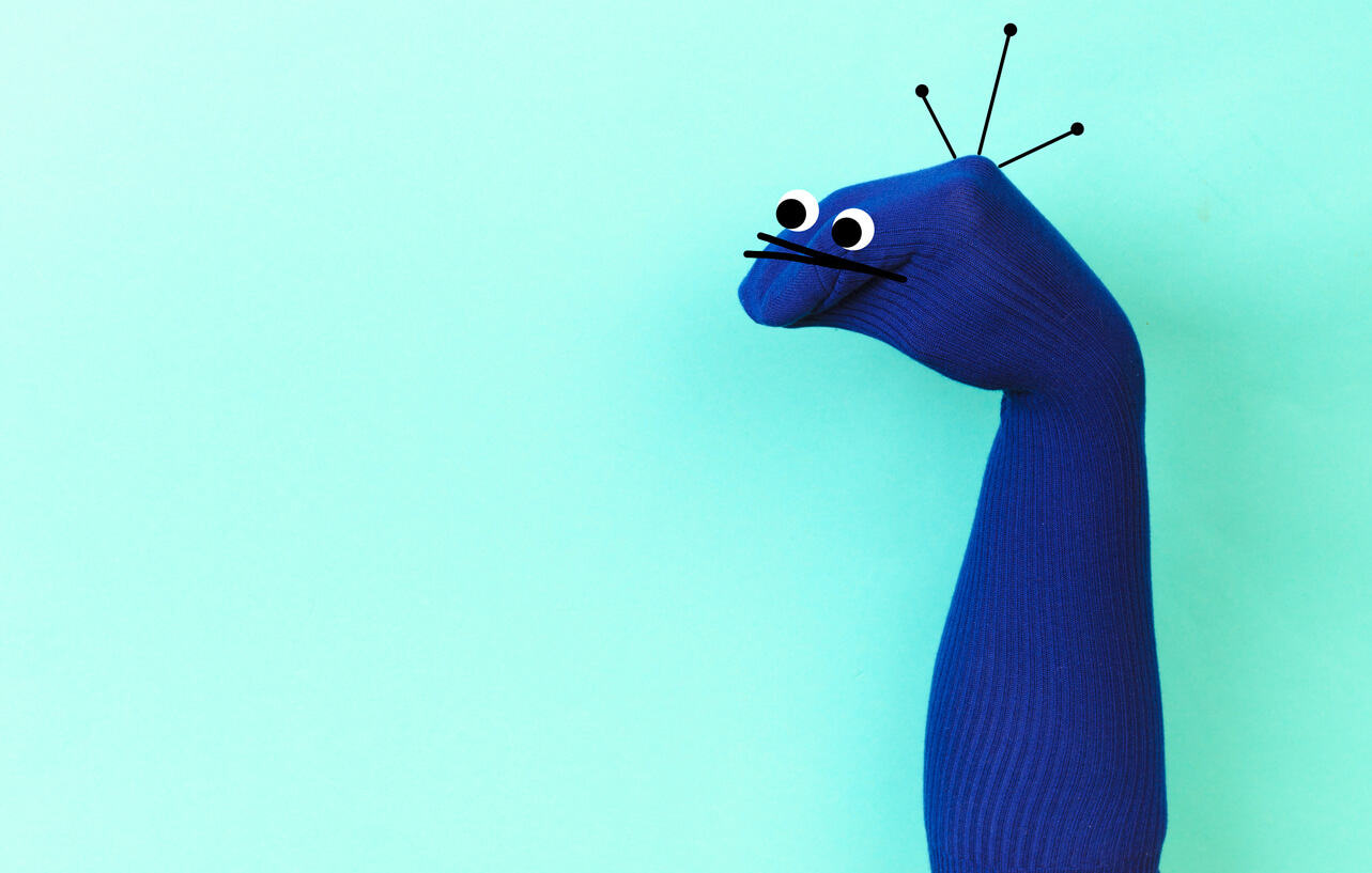 Cómo hacer muñecos con calcetines