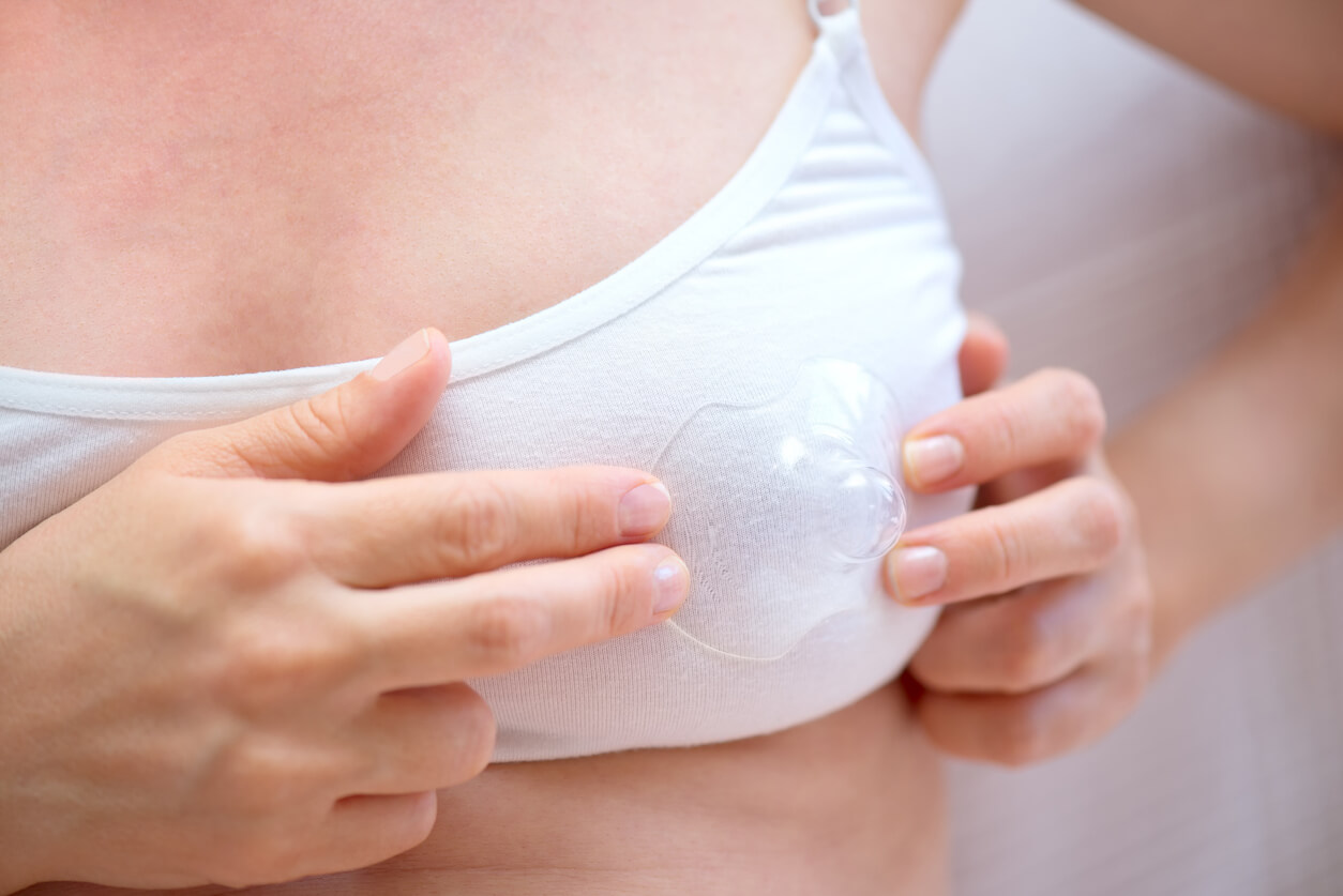 mujer prueba pezonera busto talle pezn sujetador corpino lactancia materna accesorio