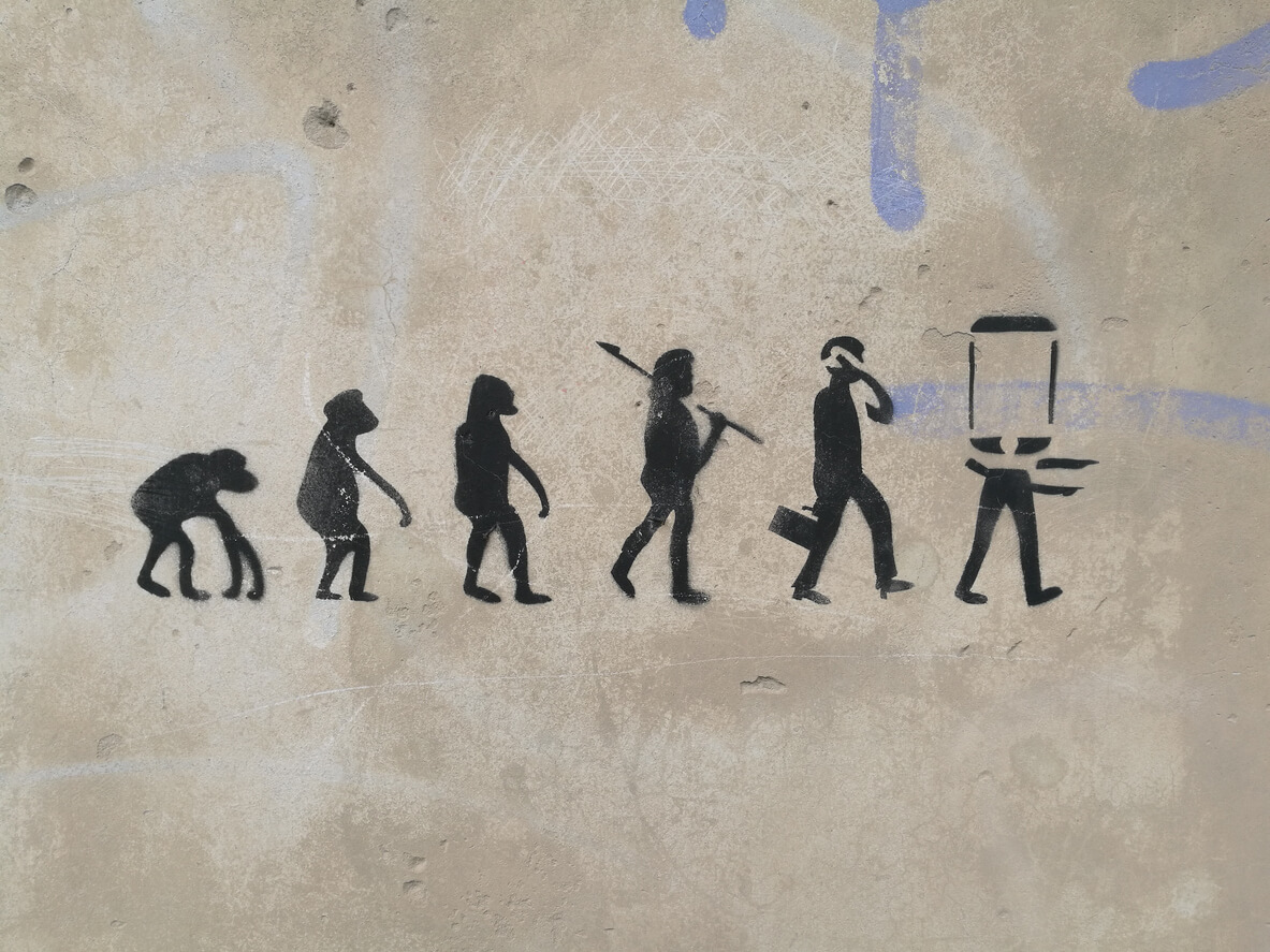 histoire de l'évolution