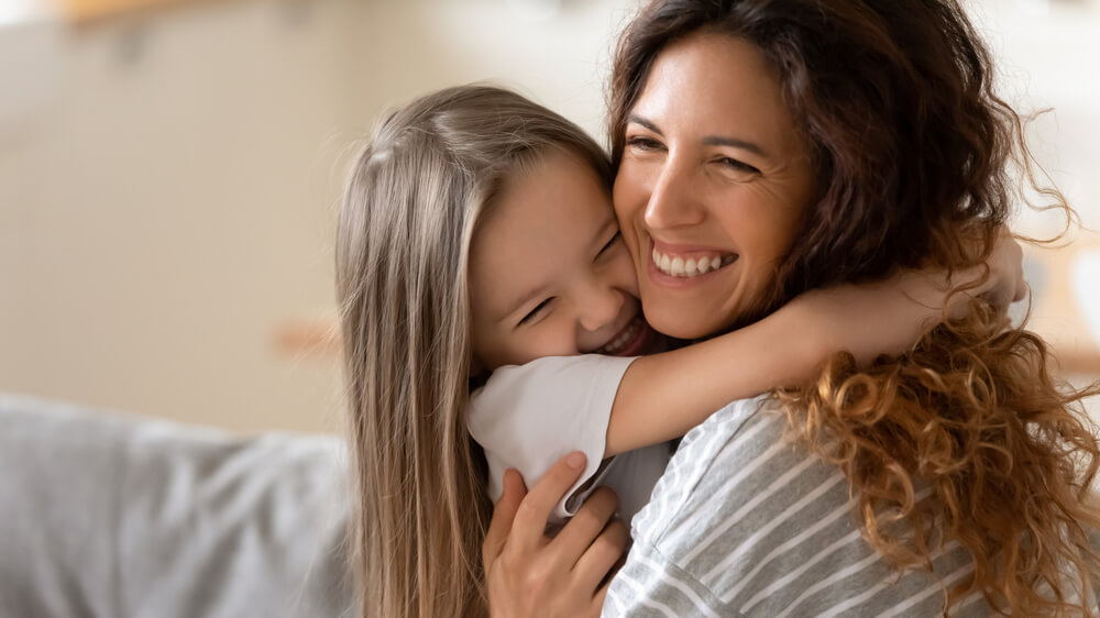 Amor de una madre con su hija