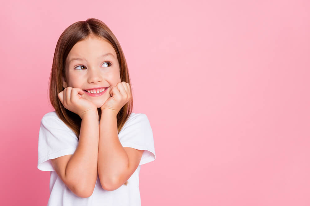 Niña feliz