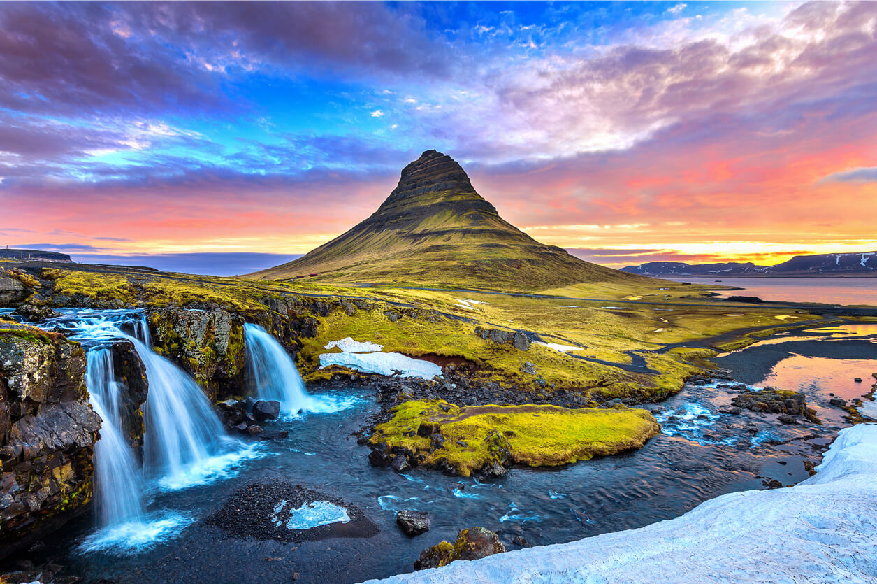 Paysage islandais.