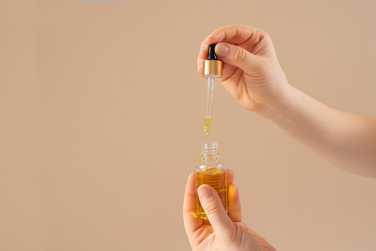 cuentagotas gotero aceite ricino