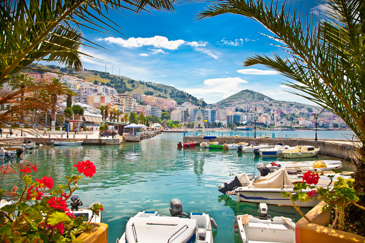 Ciudad Saranda Albania