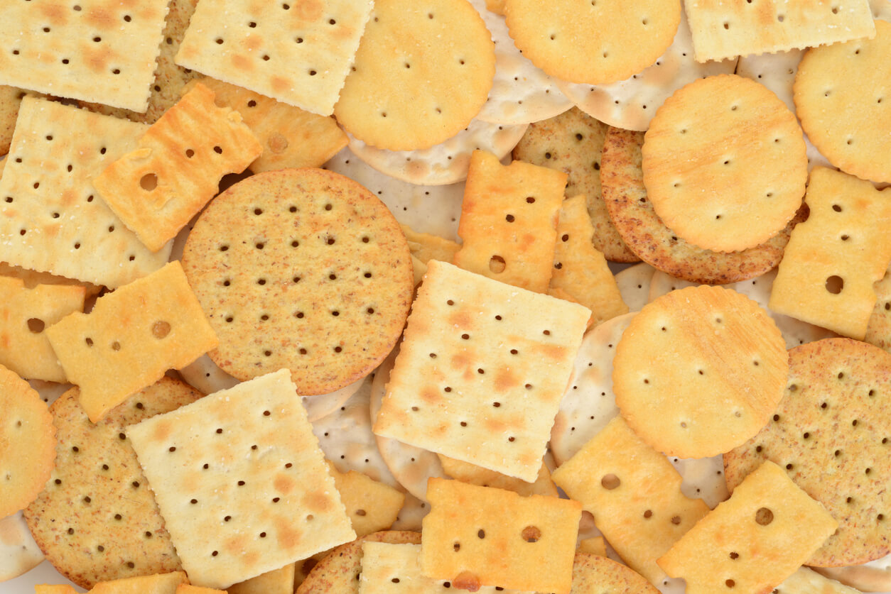 Crackers salés.