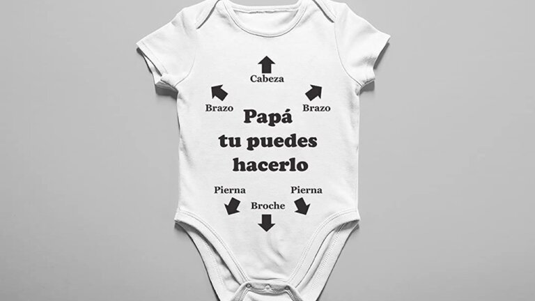 Las mejores camisetas y bodies para bebés que regalar a padres de recién nacidos