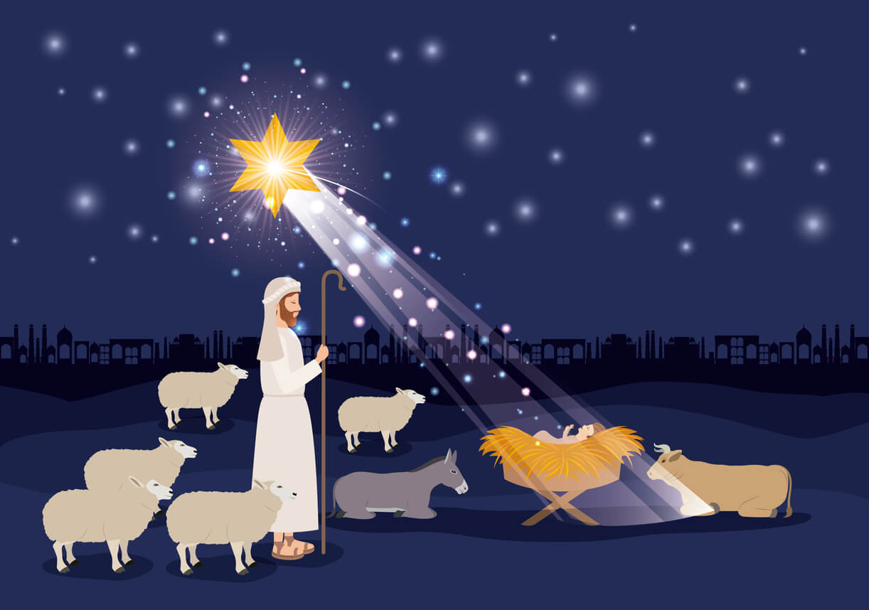 Representação do Natal cristão