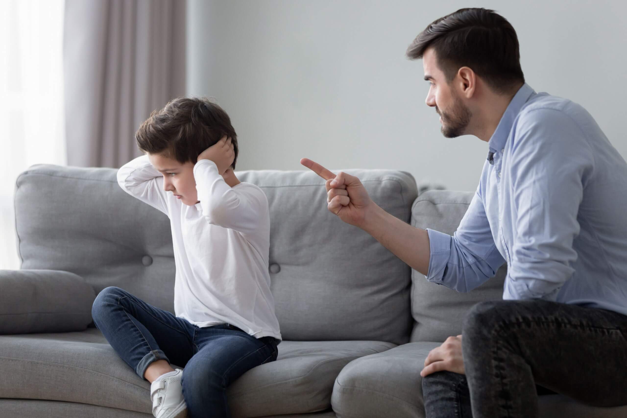 enfant effrayé