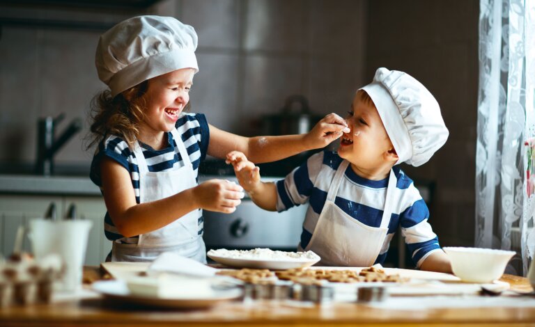 Restos de cocina para niños