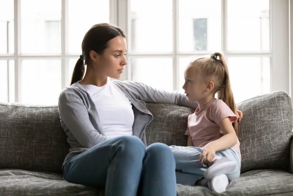 Maman fait la paix avec sa fille