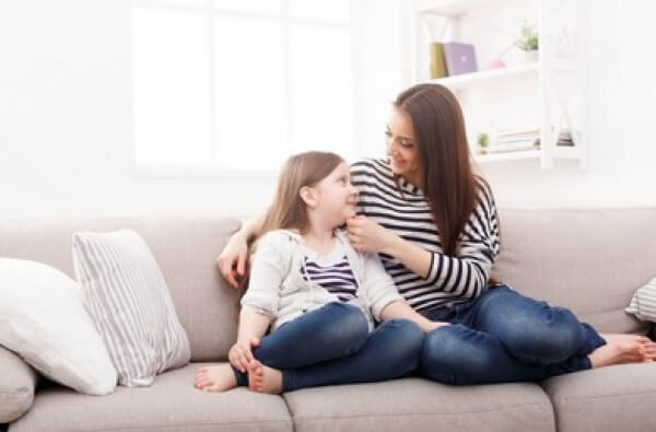 Vínculo respetuoso entre madre e hija