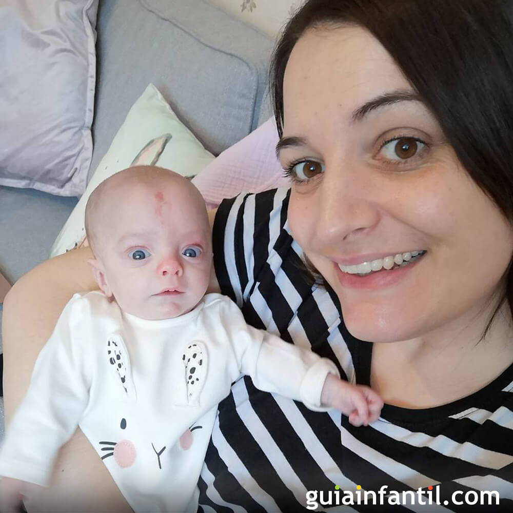 Madre de bebé arcoíris llegó tras sufrir trece abortos