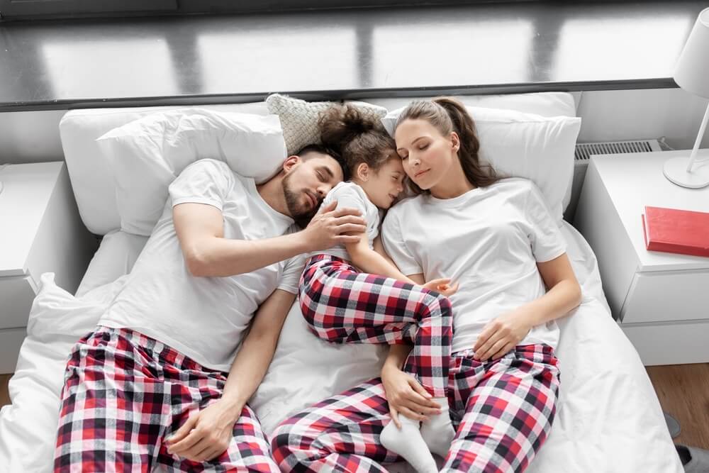 Dormir con hijos