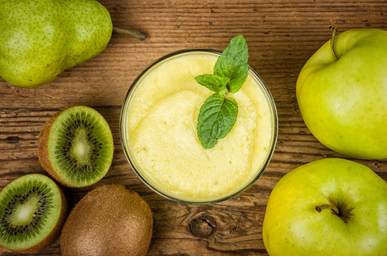 bouillie pur pomme kiwi