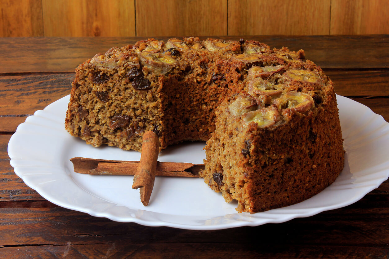 Banana cake.