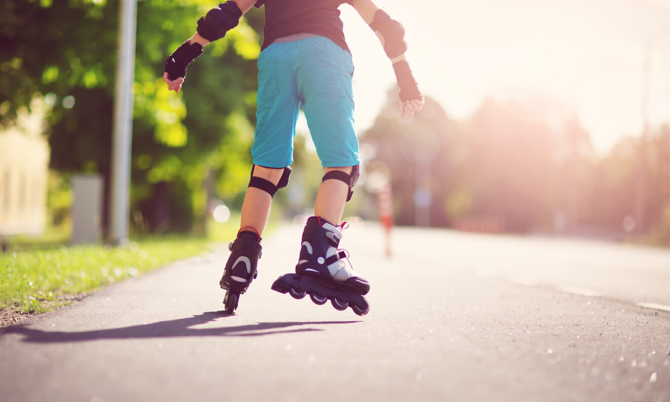 Deportes sobre ruedas para niños ¿qué precauciones tomar?