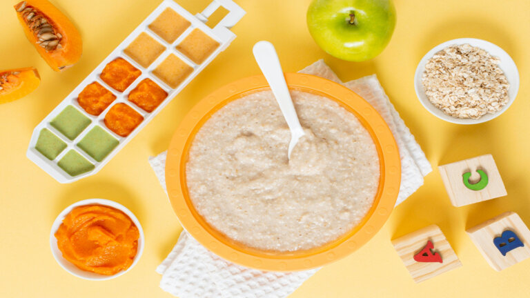 Papilla de avena para bebés: receta y beneficios