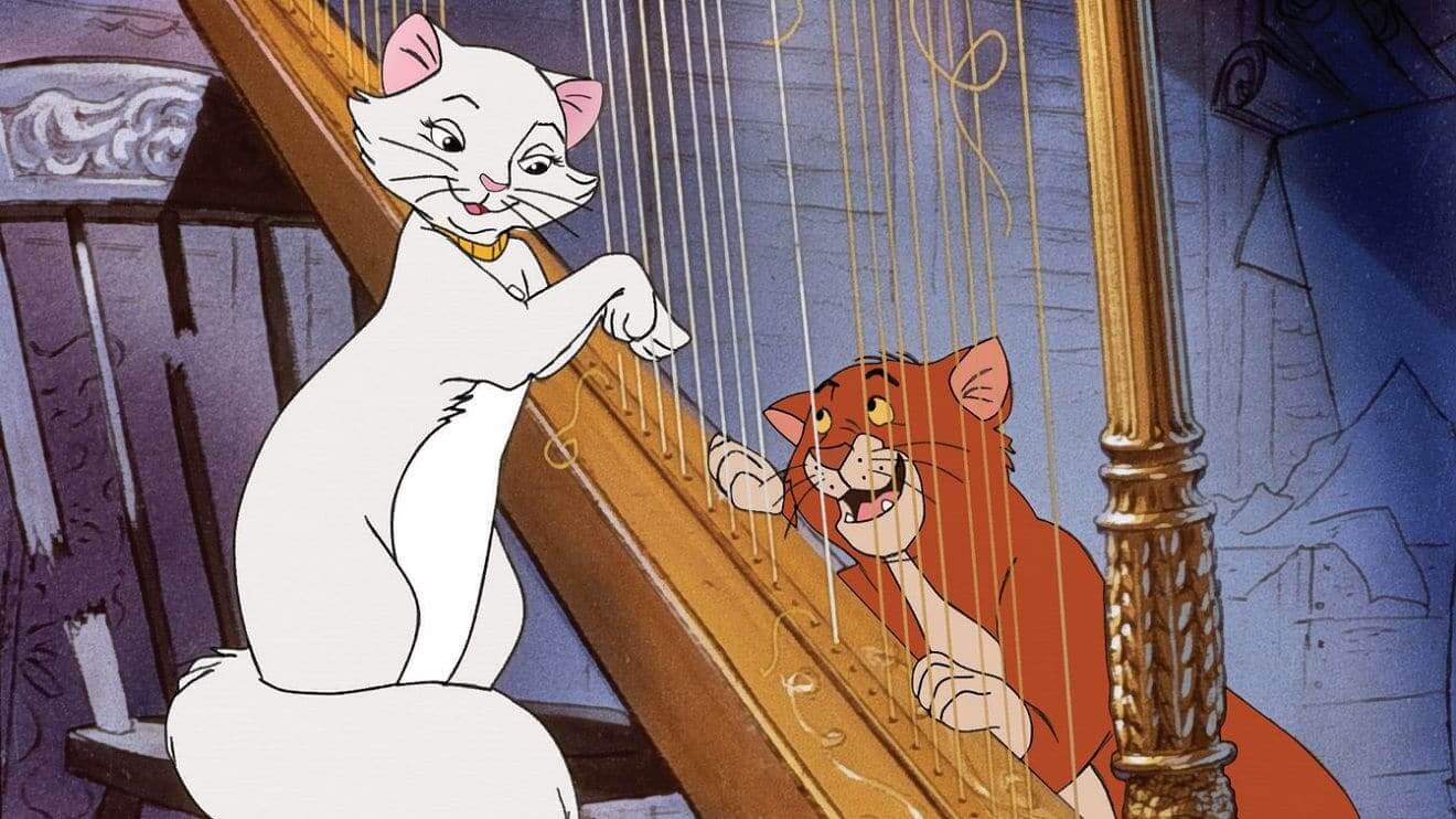 Película de Disney, los aristogatos