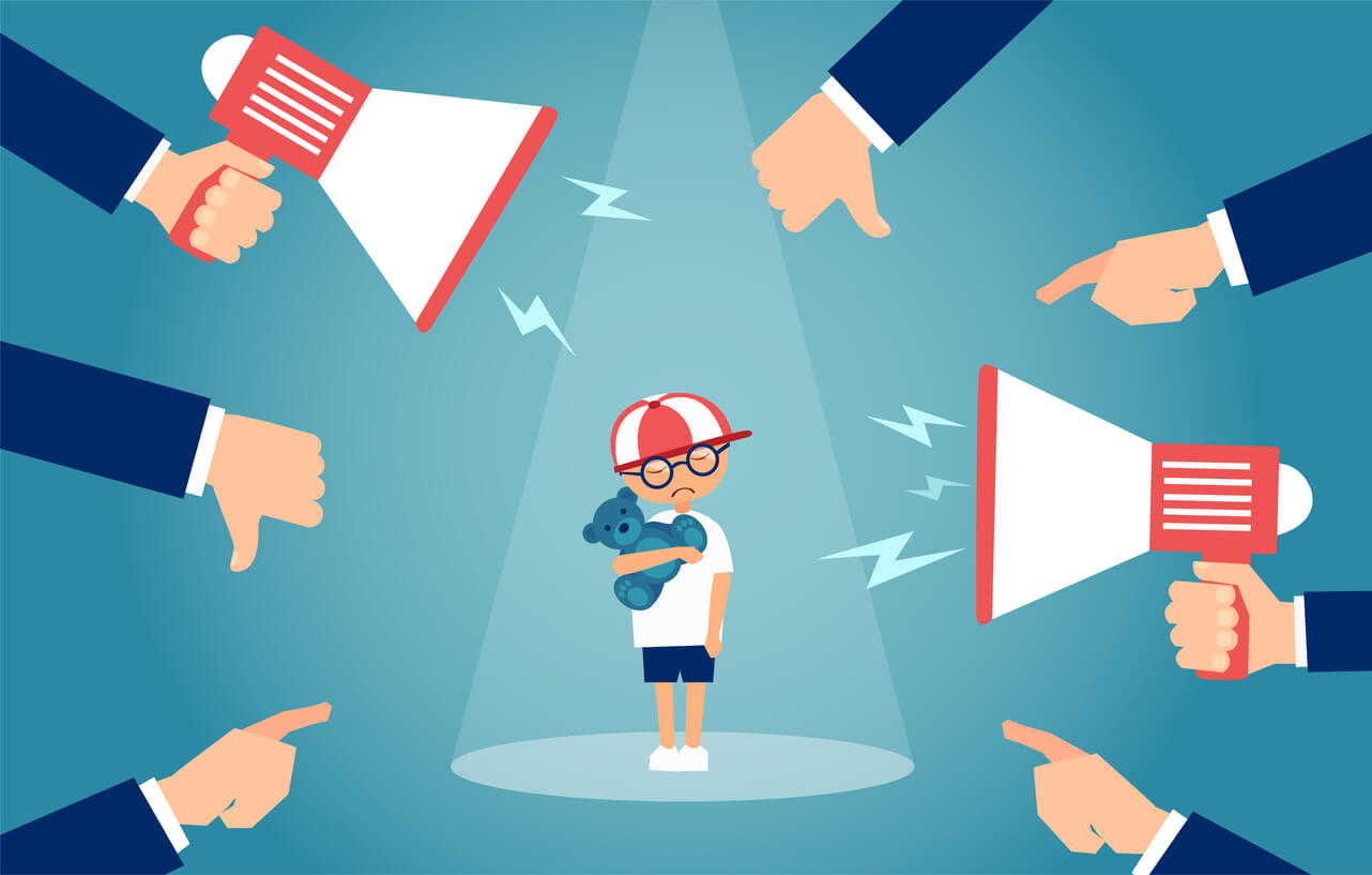 El miedo a ser juzgado en los niños