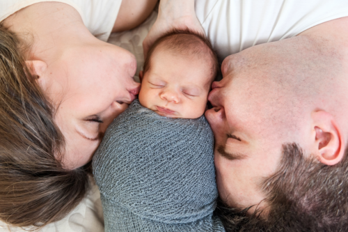 Ideas para hacerle fotos a tu bebé en sus primeras horas de vida 
