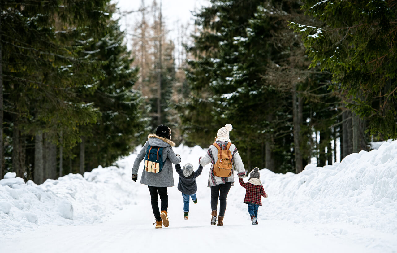 3 planes con niños para invierno