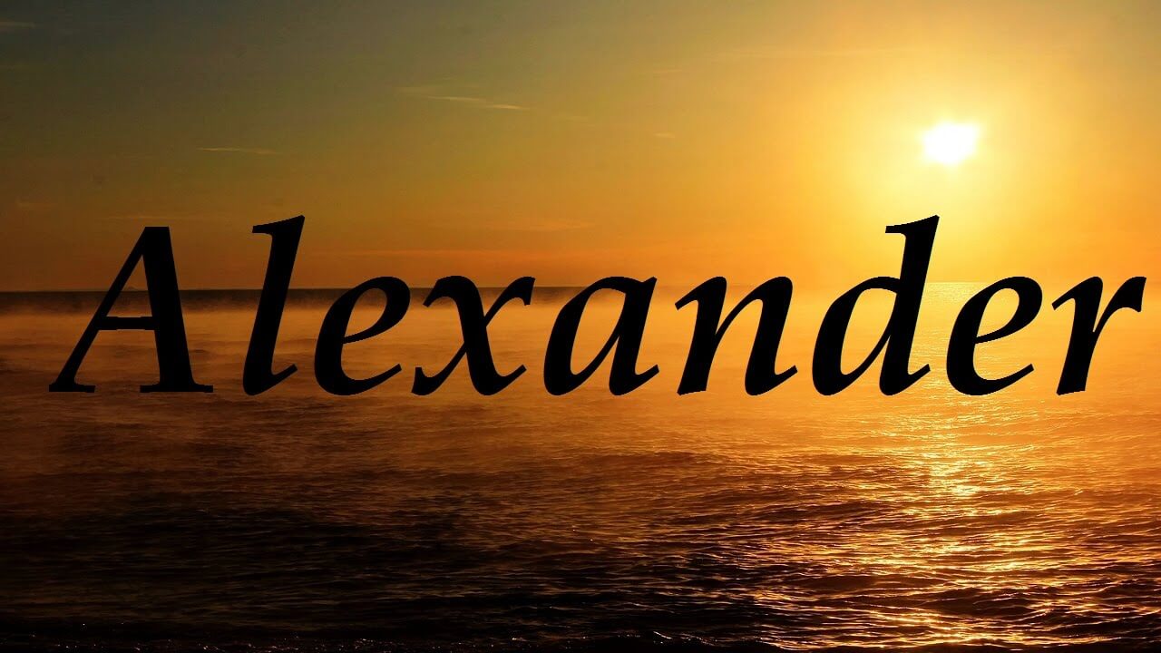 Origen y significado del nombre Alexander