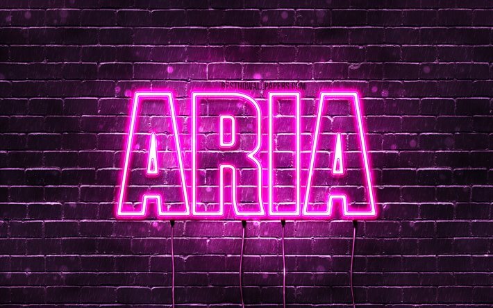 Origen y significado del nombre de Aria