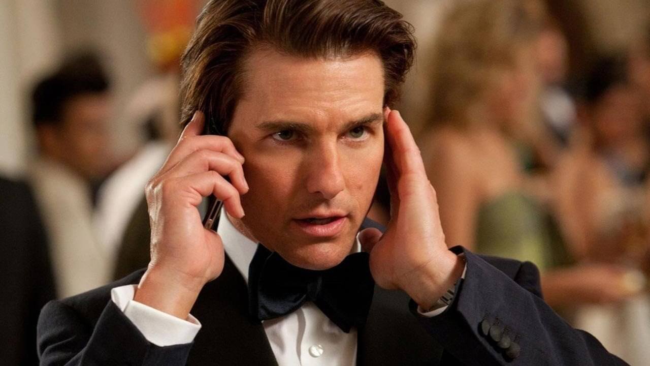 Tom Cruise spiller Ethan i Mission Impossible.
